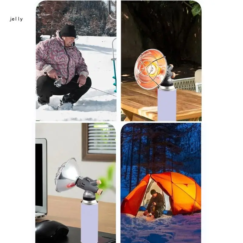 Electric Space Air Warmer Suit Safety Energy-saving Heaters Camp for Camping, Outdoor Activity, and Office 448C