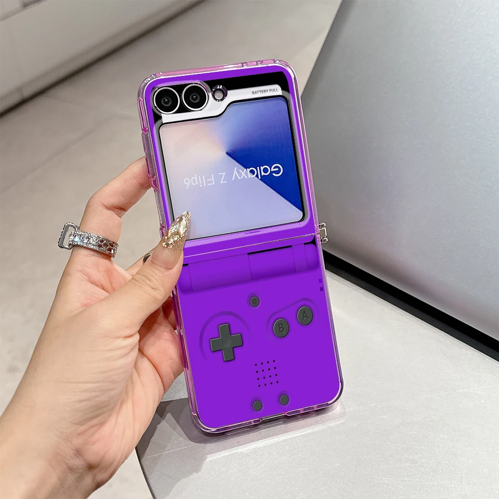 Classic game console Metal Connector Phone Case for Motorola Razr 40 50 60 Ultra Candy Color Soft TPU Cover - view 6