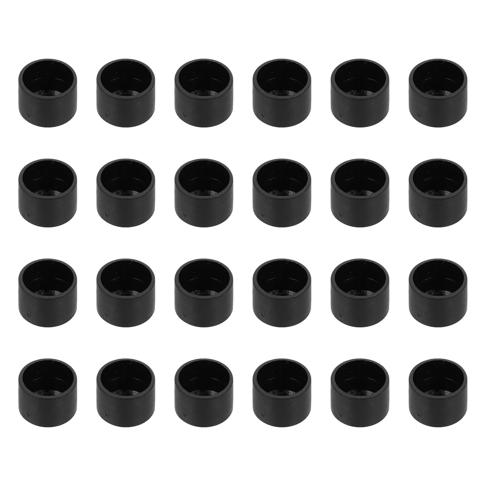 

24 шт., колпачки для труб для настольного футбола, пластиковые сменные насадки для футбольной машины, простая установка, универсальные ножки для стола