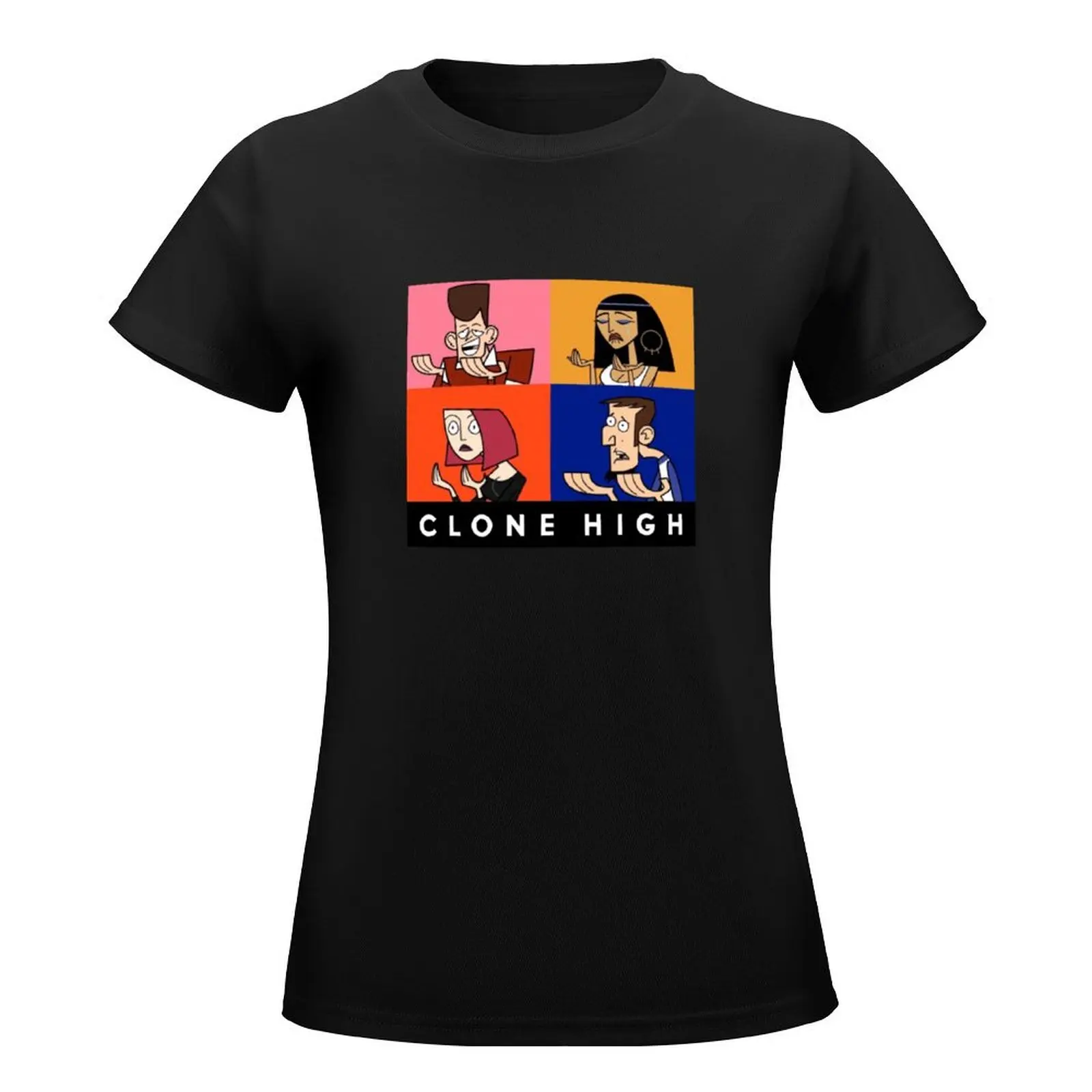 Clone High Hands of Sincerity T-Shirt sweat summer top T-shirts for Women