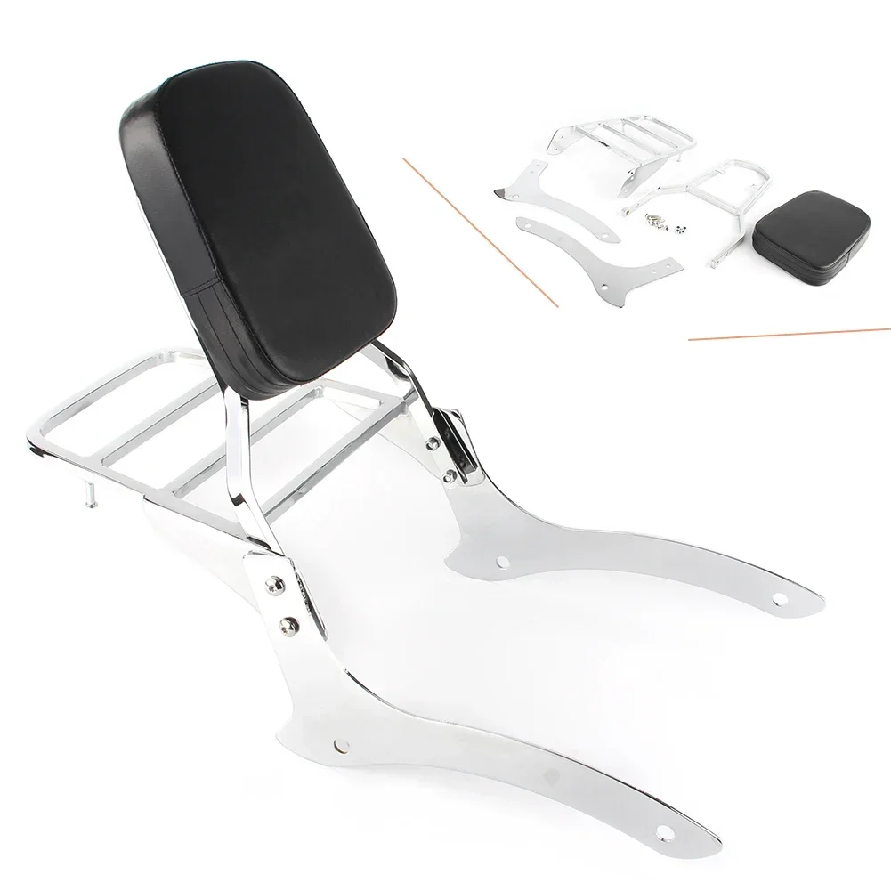Para Yamaha Vstar XVS 1100 Classic /Dragstar XVS 1100 Classic 2000-2011 Dragstar 1100 moto respaldo personalizado Sissy Bar portaequipajes