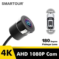 Car Camera AHD 1080P 180° Reversing Camera With Control Cable IP68 Waterproof Night Vision Fisheye Lens for Car Radio