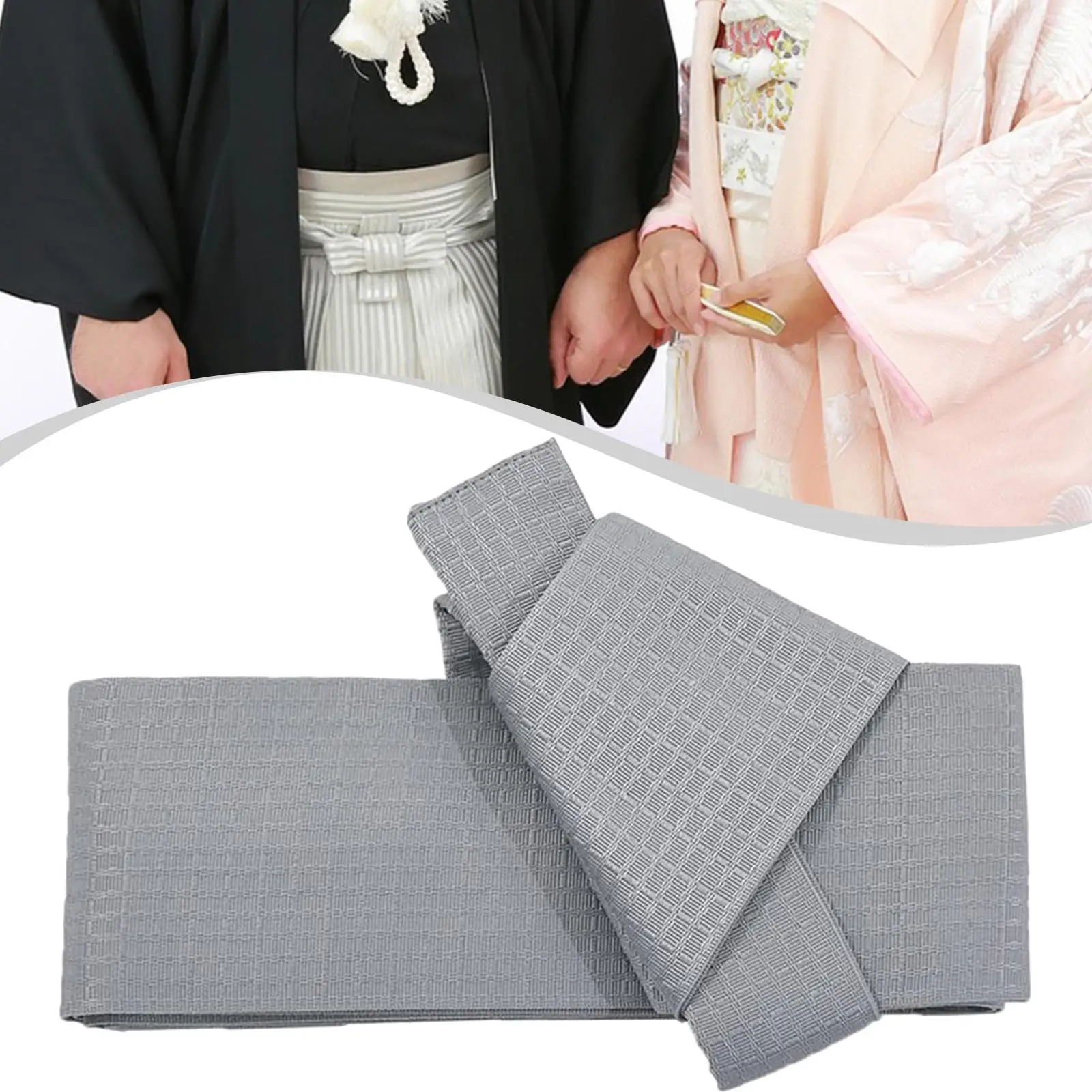 Cordon d'attache pratique 300cm en polyester de conception japonaise confortable de ceinture Obi