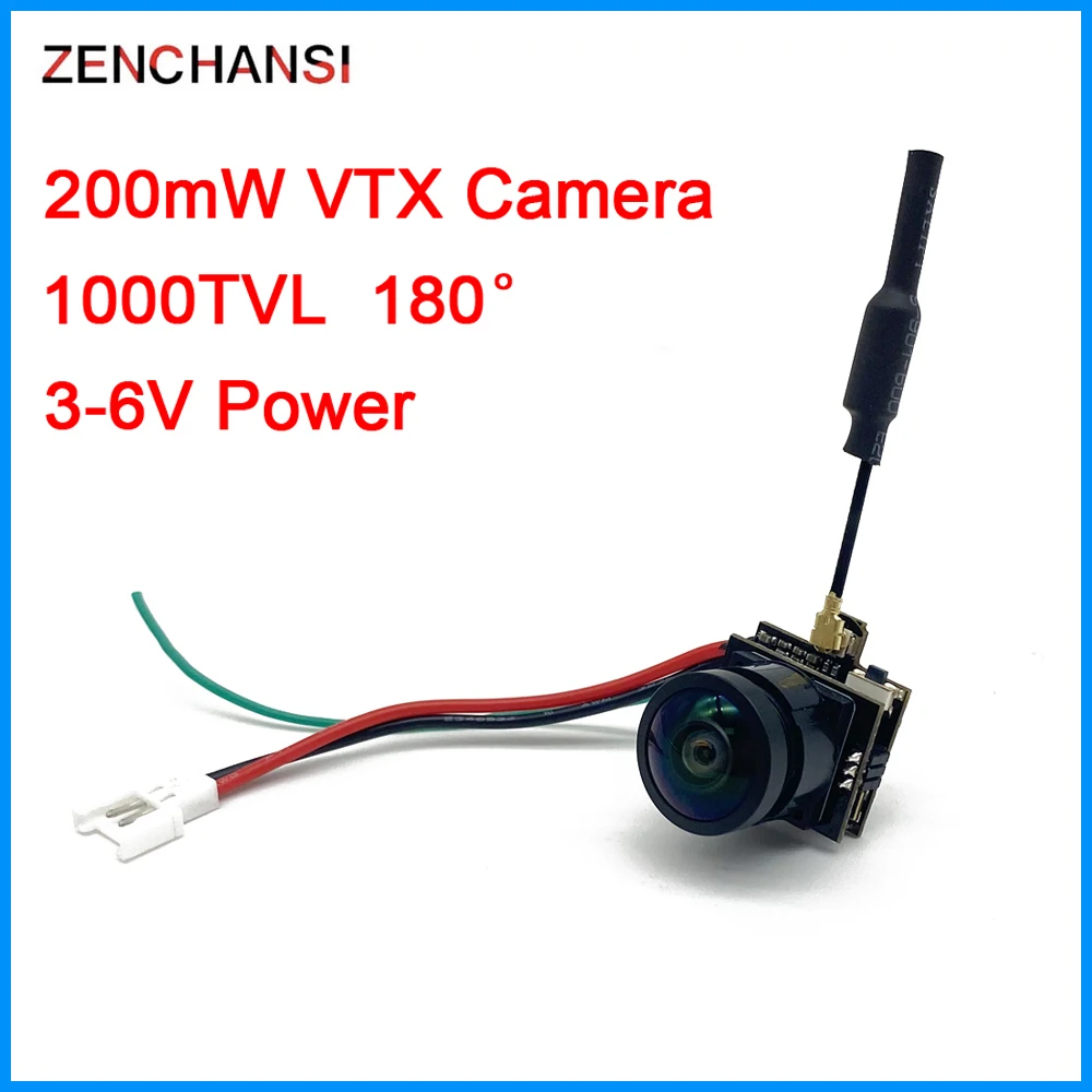 5.8G 48ch 4.3 Inch Fpv Monitor 480*272 Ingebouwde Batterij En 5.8G 48ch 200Mw Sterlicht Zender VTX-CAM 1000tvl Camera Voor Rc