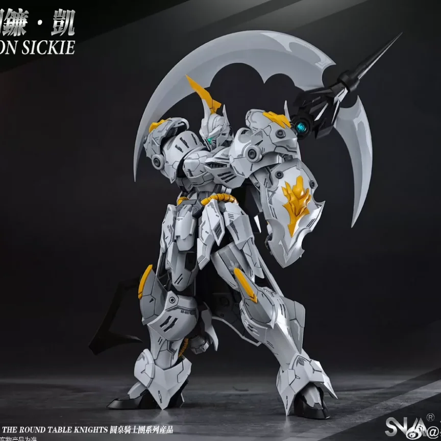 In Stock Snaa Knights Sc-007-Iron Sickle Kay Action Figure 1/144 Scale Assembly Figure Mecha Toy Room Decoration Birthday Gift