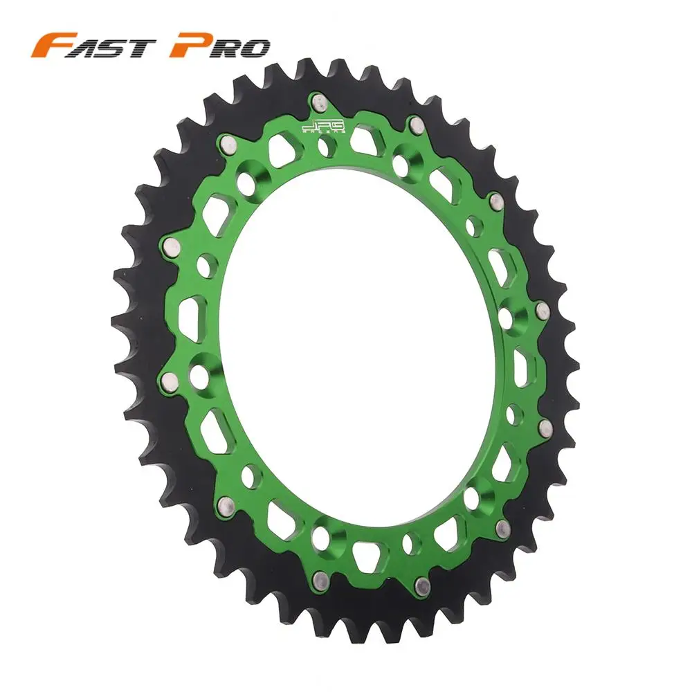 Motorcycle 42T 48T 49T 50T 51T Engine Part Rear Sprocket Chain For KAWASAKI KDX KLX KX 200 R 250 300 450 650 125 500