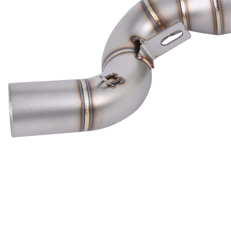ท่อไอเสียแบบสวมสำหรับ KTM DUKE 125 250 390 SMC R GEN 3 Vitpilen Svartpilen 401 2025 ระบบไอเสียรถจักรยานยนต์ ท่อเชื่อมต่อกลาง ท่อเก็บเสียง