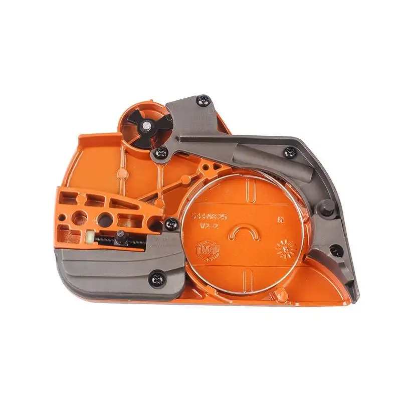 

One Single Bolt Hole Clutch Cover Chain Brake Assembly Tension Screw for Husq 445 450 Chainsaw
