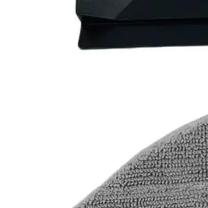 For LIECTROUX G7 Robot Vacuum Mop Cloth Frame Board Holder With Microfiber Pad Replacement Cleaning Accessory Kit Black Color