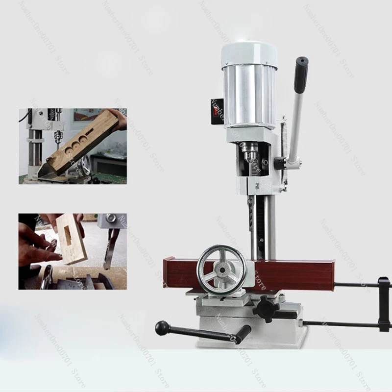 1200W Woodworking Square Tenoner Tenoning Machine Household Bench Drill Tools MK361A