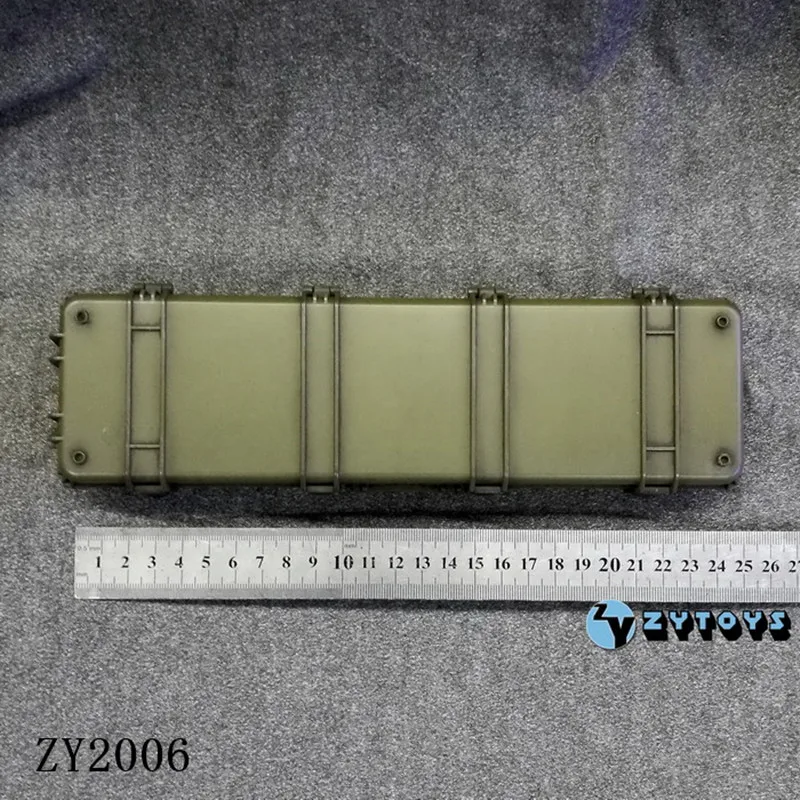 1/6 Gun Box Tool Case Weapon Storage Plastic Model 25cm Display Accessories WITHOUT GUN Soldier Military Collection In Stock