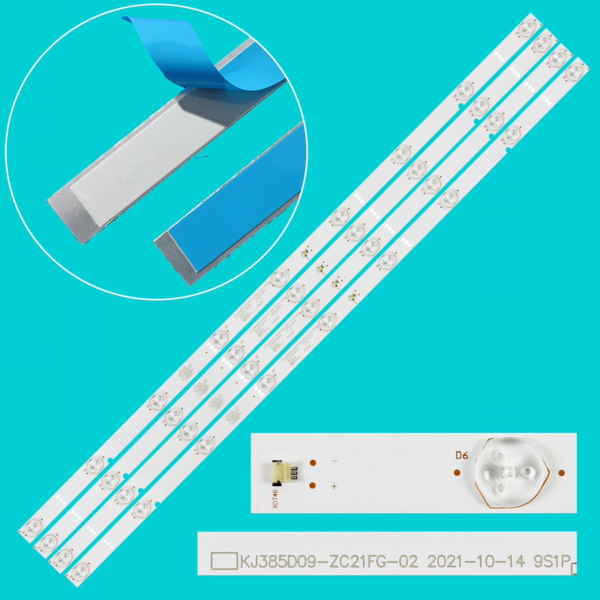 LED Strip For SMT-39MA3 KJ385031 LED-39W6000 39LED76T2 39LES81T2 KM0385LDPH02S LED39W6000 39LES76T2 39LES81T2 SRT-39HX1003