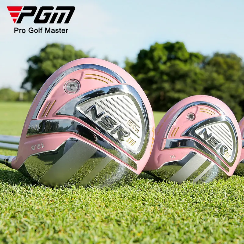 PGM Ladies 12pcs Complete Golf Club Set Titanium High Rebound Driver Super Light Carbon Shaft Women TrainingCompetitionEquipment