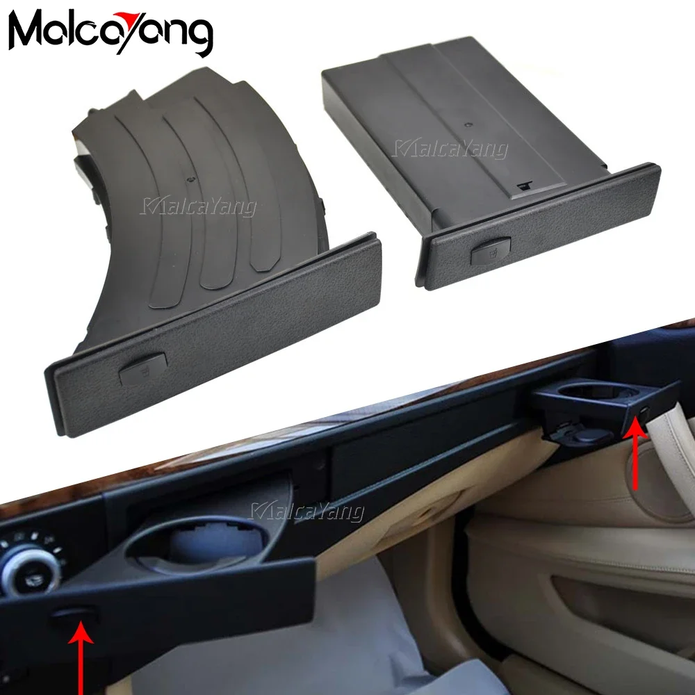 51459125622 Car Front Center Console Water Cup Drink Holder For BMW 5 Series E60 E61 M5 525i 528i 530i 535i 550i 2004-2010