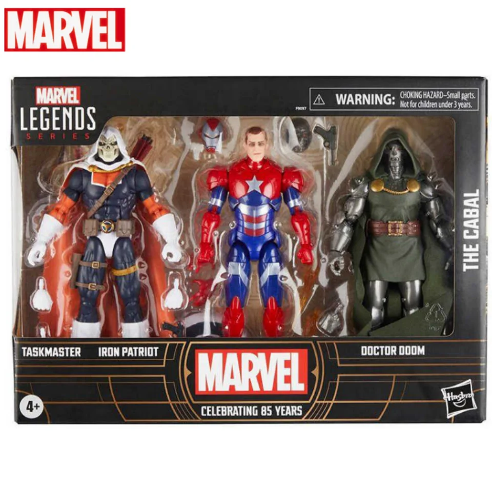 Marvel Legends 85th Anniversary Exclusive Taskmaster Iron Patroit Doctor Doom 3pack 6