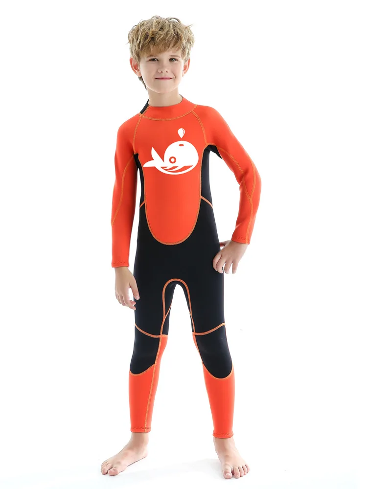 Kinder surfen Neopren anzug 2,5mm Neopren Shorty Tauchanzug für Jungen Scuba Thermal Bade bekleidung Mädchen dicken Badeanzug Kinder Neopren anzüge