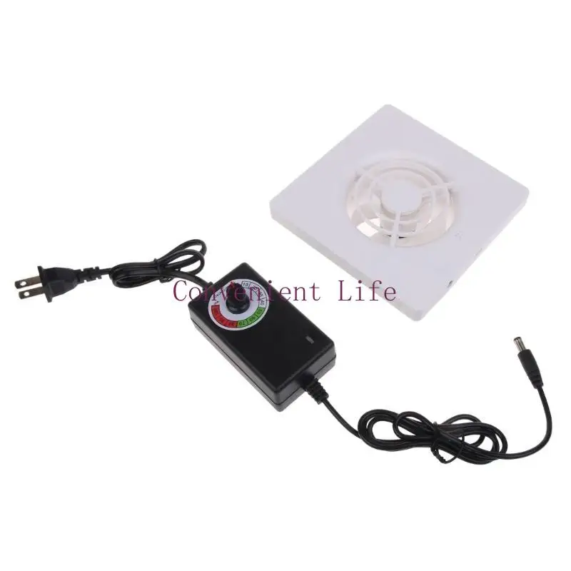 L1EE مضمنة كمية مروحة 75 مللي متر التهوية مدخل التعزيز مروحة تصفية القناة عدة 4 واط كمية مروحة منفاخ قابل للتعديل سرعة الطاقة