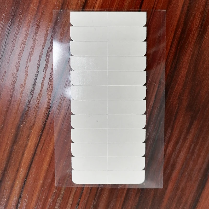 Vesunny Ersatzband für Remy Tape-Haarverlängerungen, 5 Stück, doppelseitiges Klebeband, 4 cm x 0,8 cm, extra starkes Klebeband – Detail 1