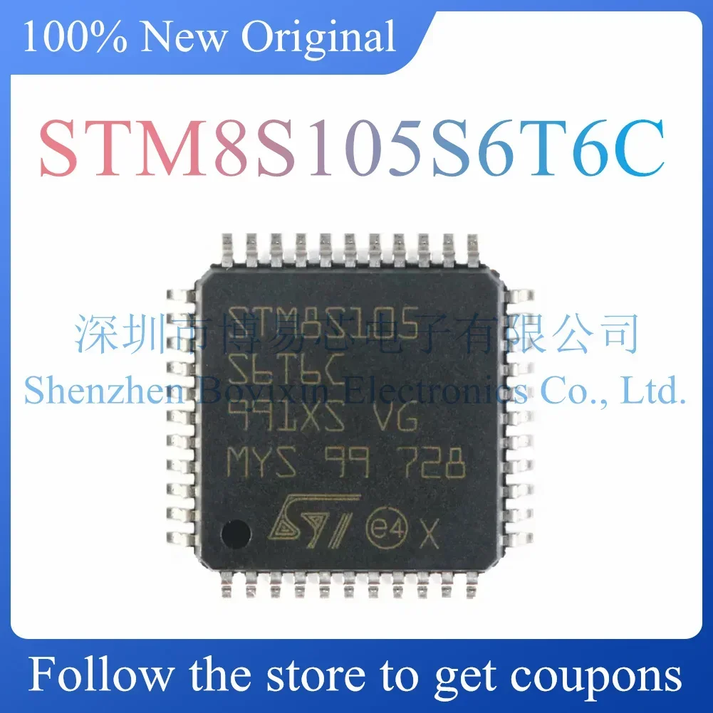 

NEW STM8S105S6T6C Original Product LQFP-44