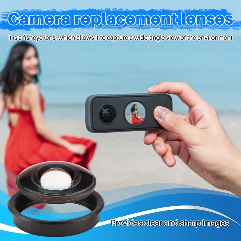 For Insta360 X3 X4 Replacement Lens For Action Camera Repairing Accessories Part