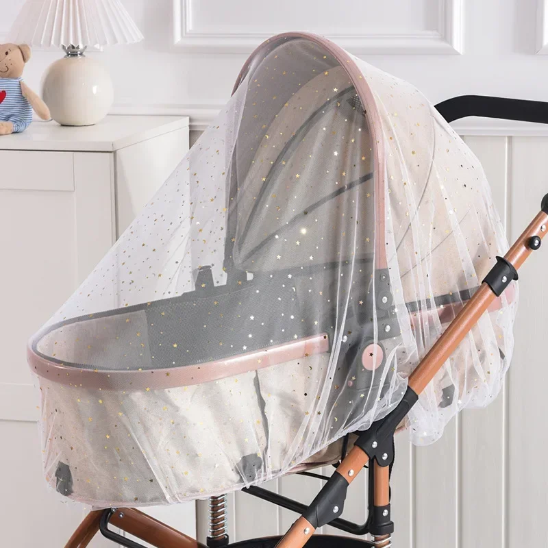 Universele Kinderwagen Net Baby Zonnebril Klamboe Buggys Insectennet Vliegnetten Beschermhoes Voor Kinderwagen Kinderwagen Kinderwagen