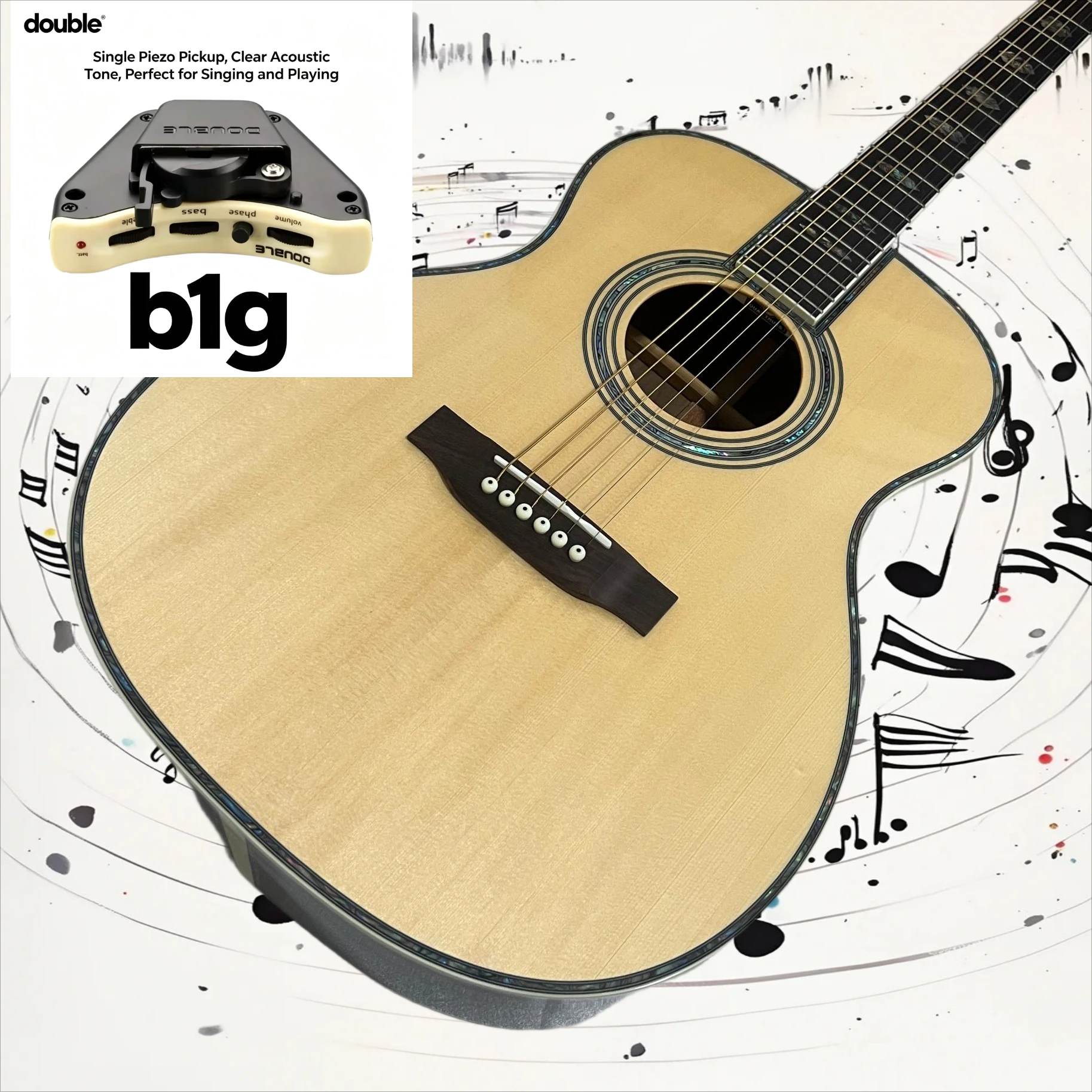 Free Shipping Om45 Acoustic Guitar 41 Inch Body Folk Guitar Natural Finish Wood Guitar Color Inlay Beginner Practice Stage Gift