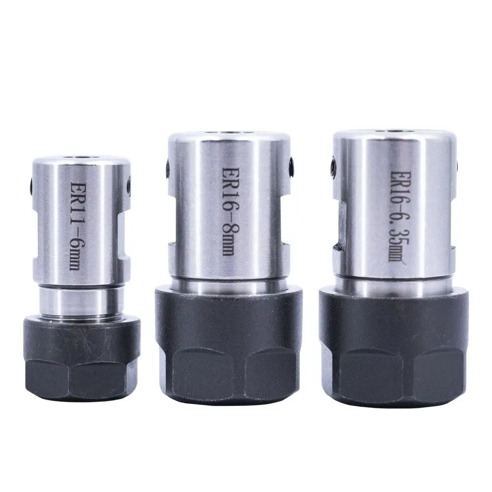 ER11 Chuck spindle motor shaft extension rod spindle collet lathe tools spindle cutter rod 5mm 6mm 8mm holder inner