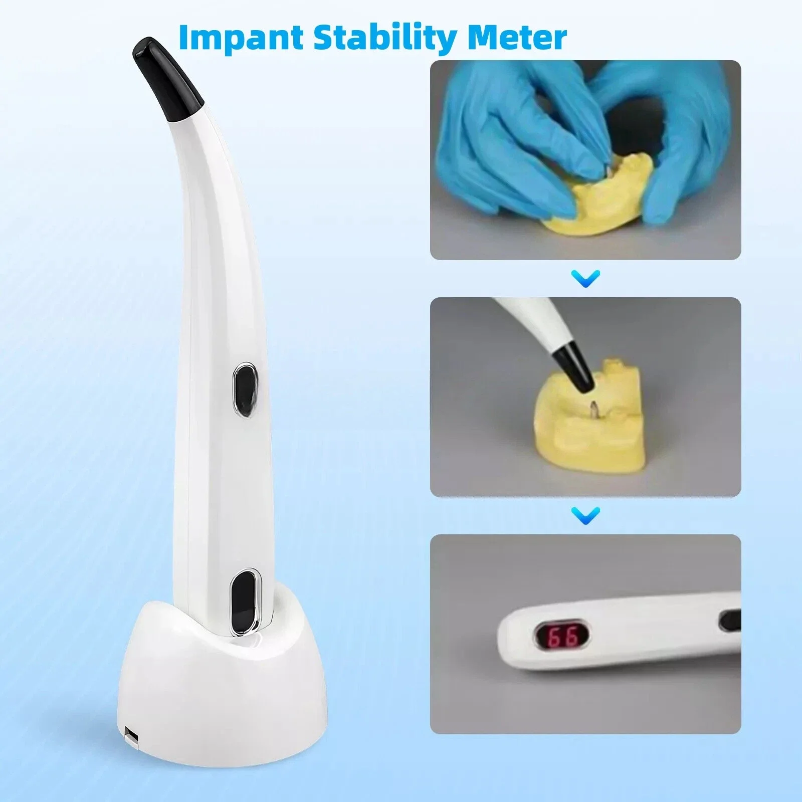 Clinic Use ISQ Osseointegration Detector Stability Measurement Unit