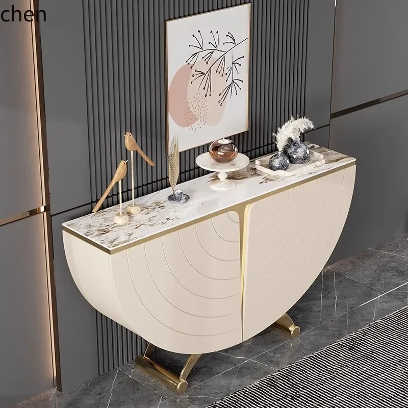 DSA Entrance Cabinet Simple Modern Living Room Minimalist Entryway Hall Cabinet Decorative Storage Cabinet