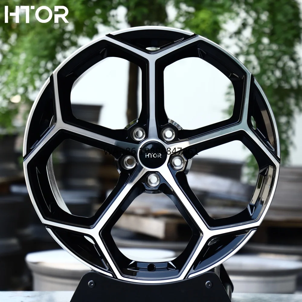 

Hot Sales 17-22 Inch Gloss Black Machined Face Monoblock Forged Aluminum Racing Car Wheels for Passenger Cars