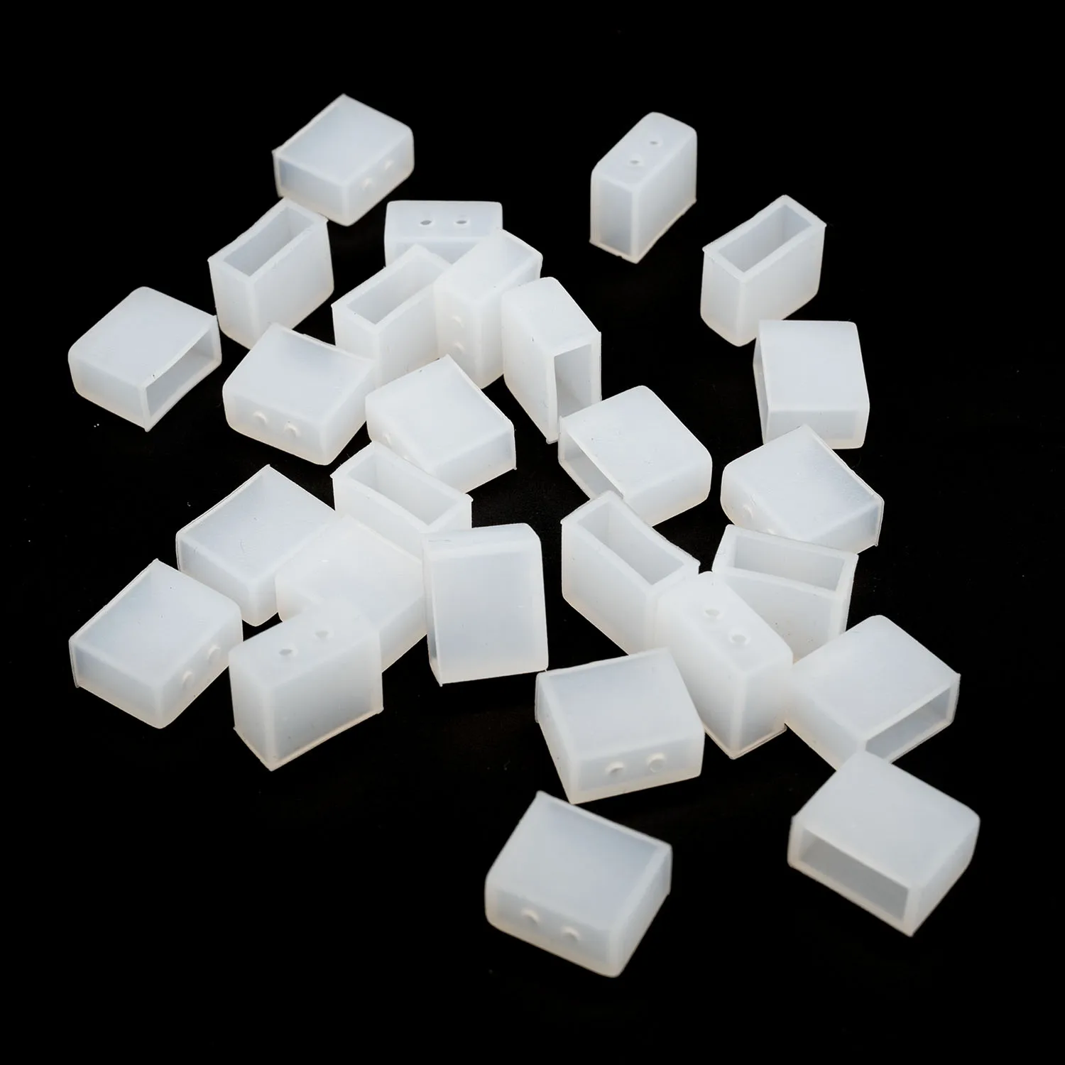 5-100PCS Neon Strip 6x12MM End Cap LED Silicone Connector Waterproof LED Strip Neon Light
