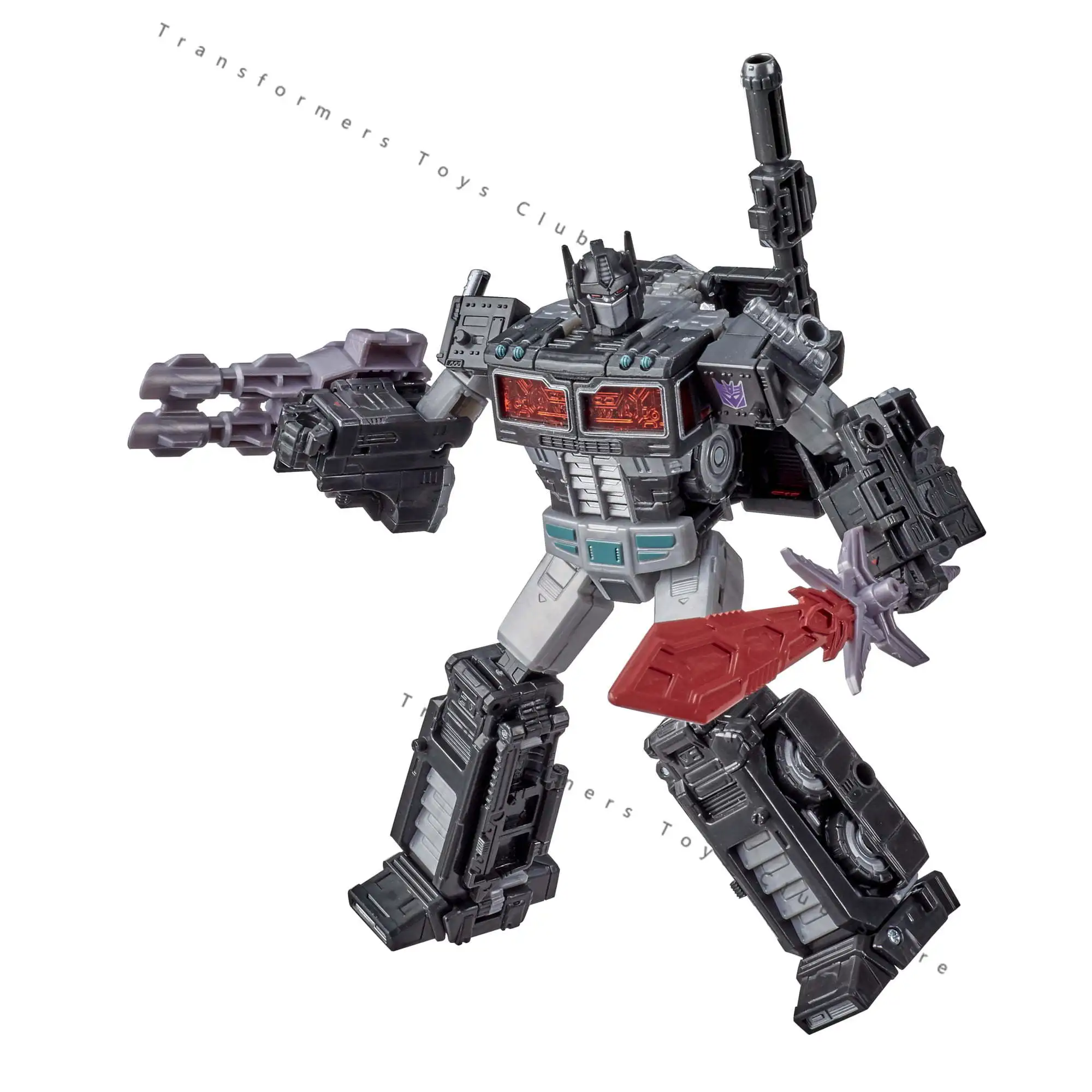 In Stock Takara Tomy Transformers Generations War for Cybertron Nemesis Prime Spoiler Pack Dark Optimus Prime Action Figure