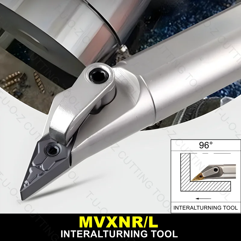 High quality MVXNR MVXNL 96° Lathe Tools S20R-MVXNR16 S20R-MVXNL16  S25S-MVXNR16 S25S-MVXNL16 20MM 25MM Internal Turning tools