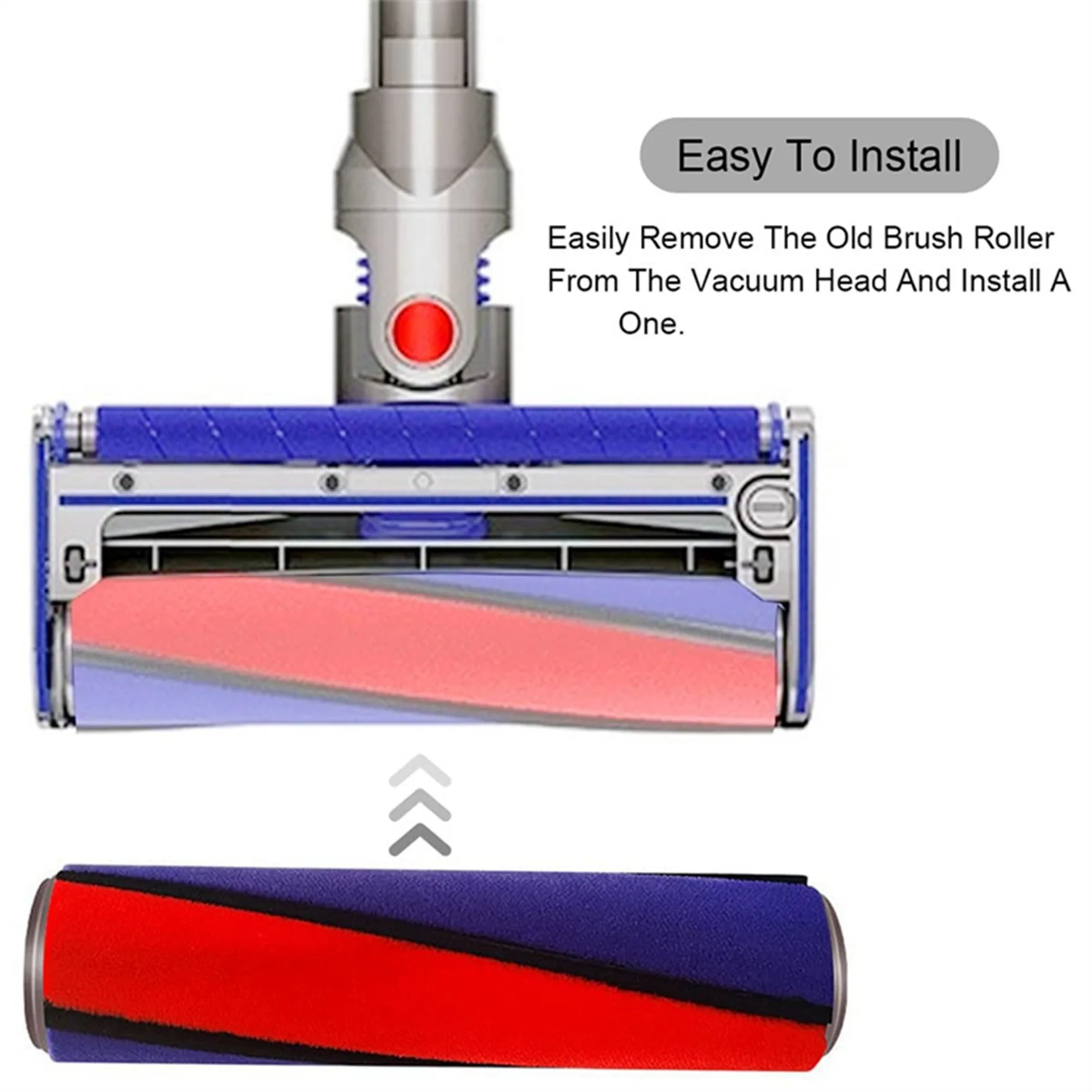 فرشاة رئيسية بديلة A39M متوافقة مع ملحقات المكنسة الكهربائية Dyson V6 V7 V8 V10 V11 مقارنة بالجزء 966488-01