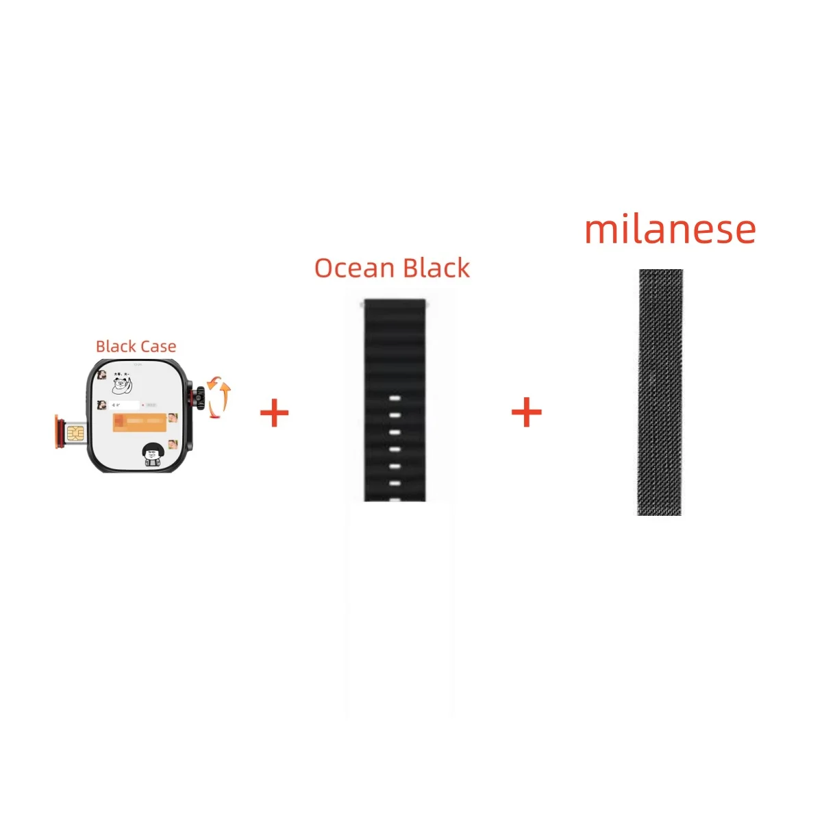 2024 Hot Sales 4G smart watch Android System with Rotating camera WiFi GPS SIM card Smartwatch
