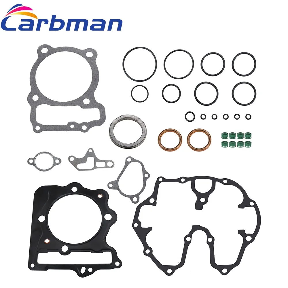 Kit de juntas de culata de extremo superior compatible con Honda Sportrax 400 TRX400EX TRX400 XR400R XR400 2x4