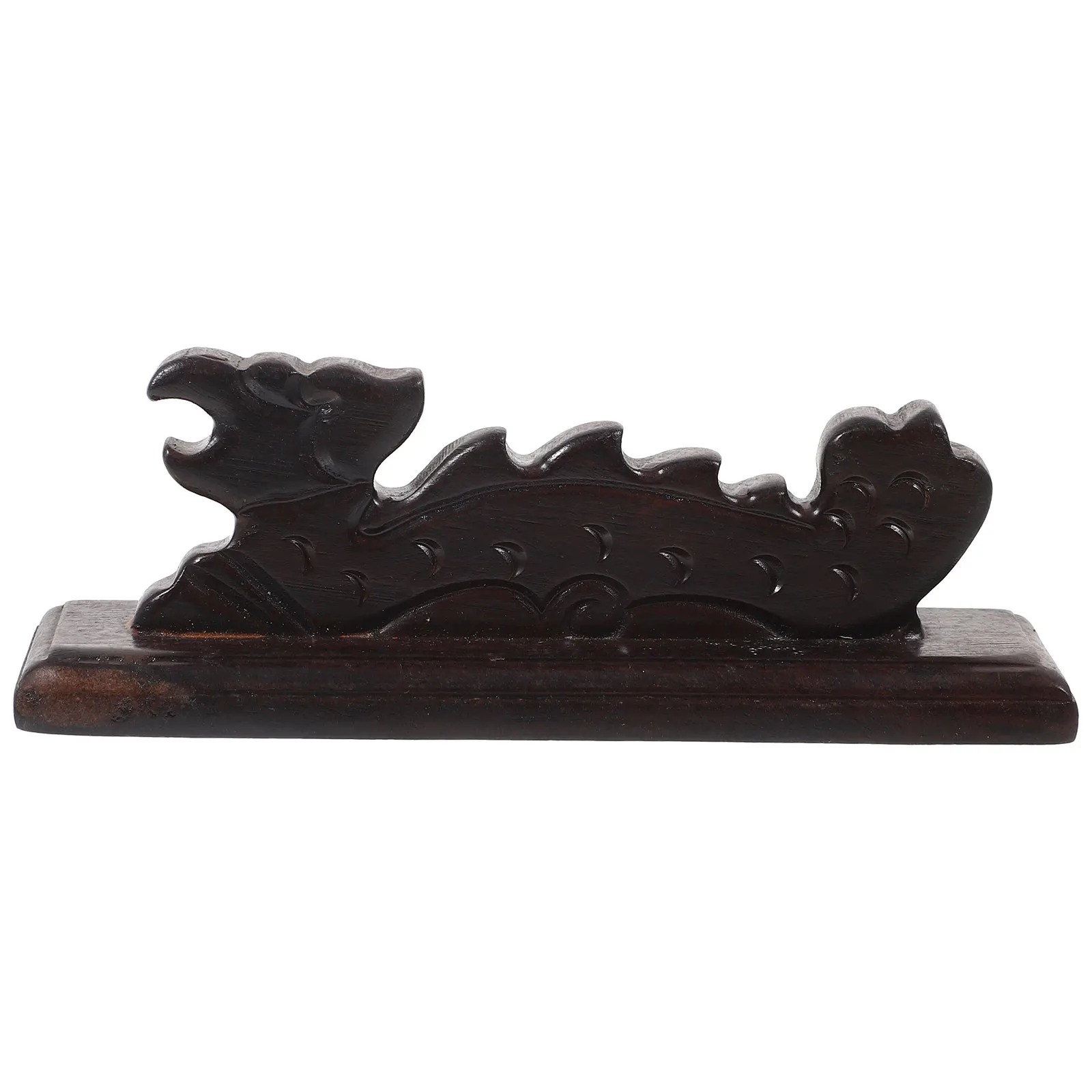 

The Four Treasures of Study Ebony Pen Mountain Rack for Calligraphy Holder Artist Brush