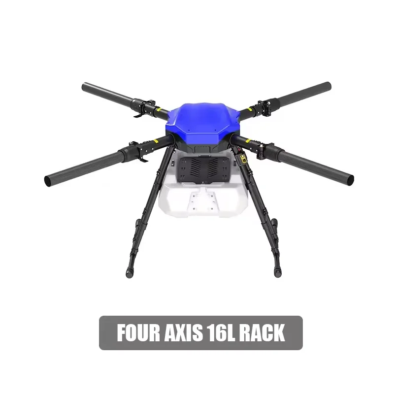 JIS 4 axes EV416 16L Drone agricole Intelligent Machine de Protection des plantes pulvérisation avec accessoire de réservoir d'eau catégorie du produit