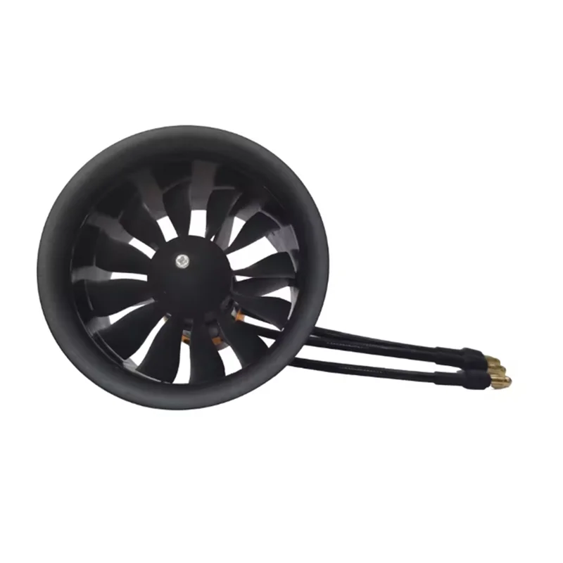 【Artículos más vendidos】Motor sin escobillas QF2611 3300/4000/4600/5000Kv nuevo ventilador con conductos EDF de 50Mm 12 aspas CW CCW para avión RC