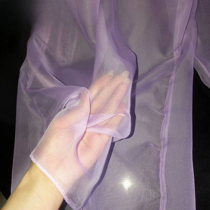 New Ultra Thin Sheer Smooth Soft Yarn Sexy See Through Unisex Loose Home Jumpsuit Pure Desire Style Casual Loungewear Pants