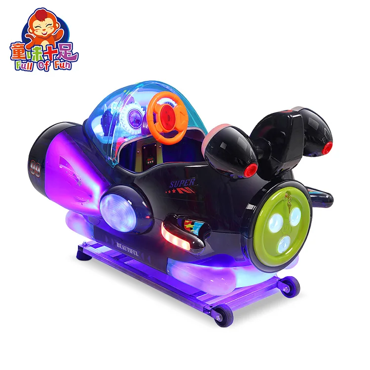 

OEM New Wholesale Coin Operated Electric Game Machine Children Swing Ride on Car for Shopping Mall