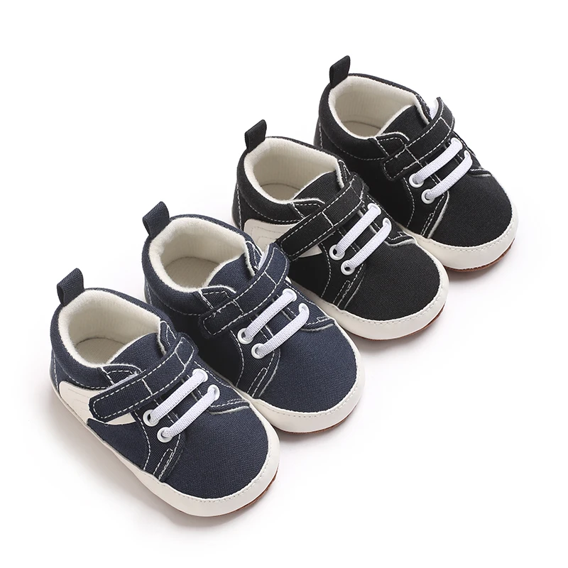 Baby Walking Shoes Spring And Autumn Soft Soled Canvas Shoes For Boys And Girls Breathable