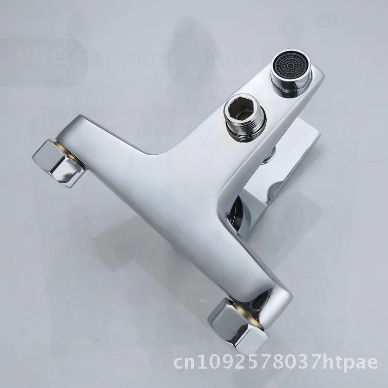 

Chenlu Yashi Triple Bathtub Shower Faucet Wall Concealed Lifting Head Zinc Alloy Mixer Shower Set New Chinese Style