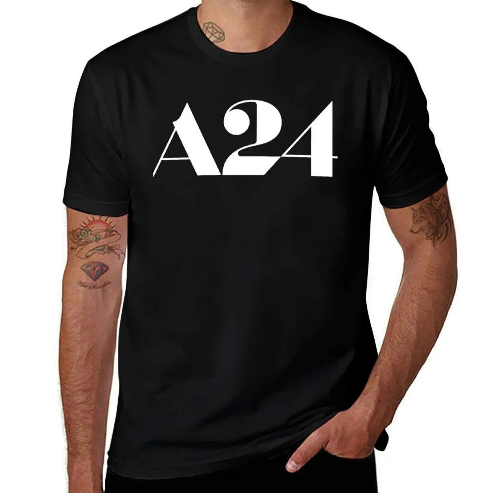 

BEST SELLER - A24 logo Merchandise Essential T-Shirt black cotton t-shirt plain for man package man tshirt T-shirt