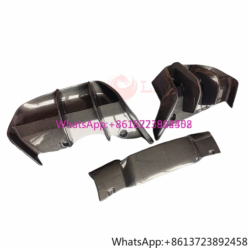 

I8 Forged Carbon Fiber Rear Bumper Lip Diffuser With Side Splitter for BMW I8 Body Kit