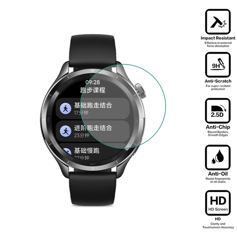 Smartwatch Hard Glass Clear Protective Film Guard For Xiaomi Watch S4 Screen Protector Cover Sport Smart Protection Accessories