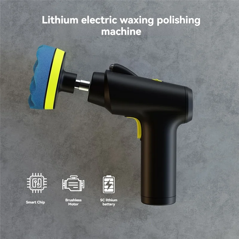 

ALIM-USB Автомобильная шлифовальная машина Беспроводная вощеная машина Автомобильная полировальная машина для красоты автомобиля Машина для ремонта царапин Лабораторный автомобильный буферный комплект
