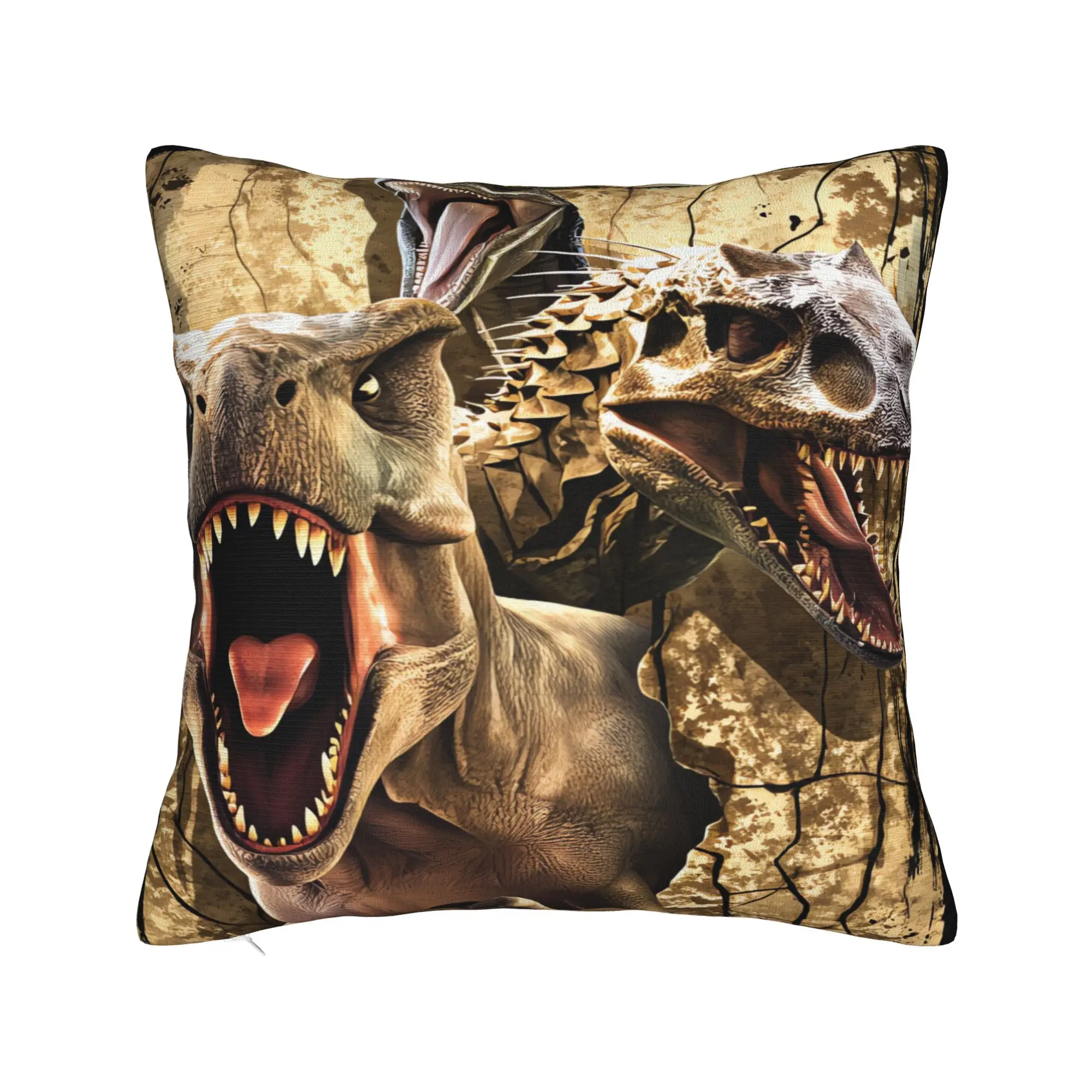 Jurassics World Pillow Case  Graphic Pillow Cover For Chair Sofa Home Decor Novelty Pillowcases