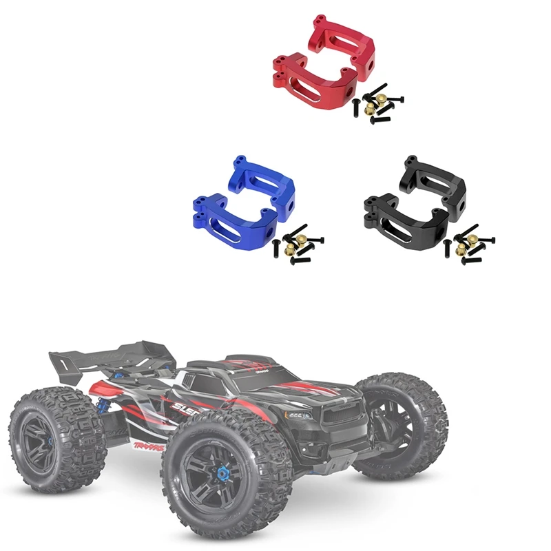 Aluminium-Rollenblöcke C-Naben 9532 für 1/8 Traxxas Sledge 95076-4 RC Car Upgrades Teile Zubehör