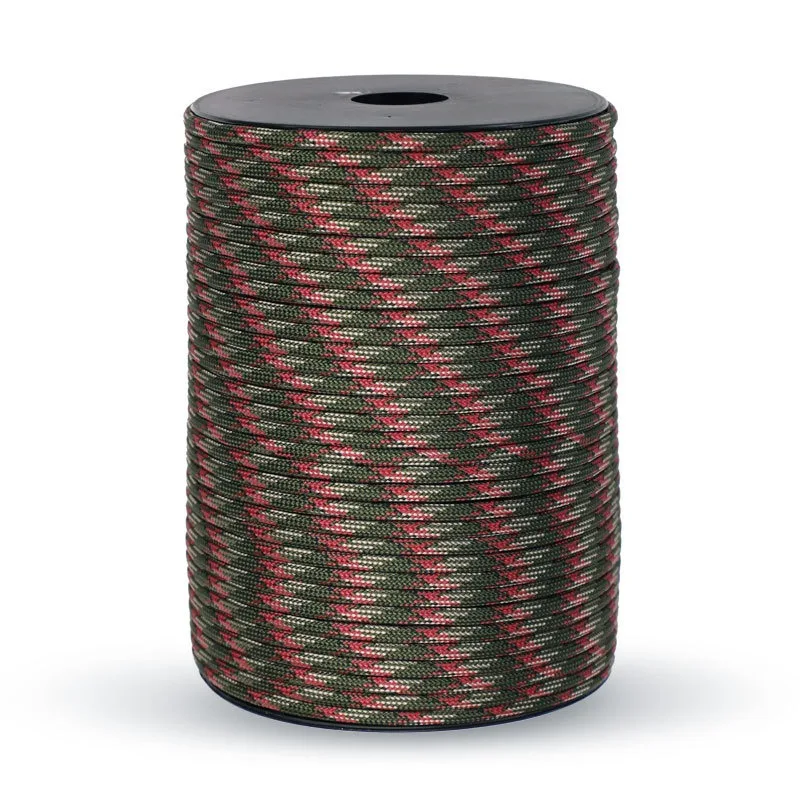 Durchmesser 4MM 9-Adriges Rollenband 50M Seil Geeignet für Zeltverstärkung, Windseil-Verstärkung, Armband DIY Weben, Rucksack-Bi – Detail 24
